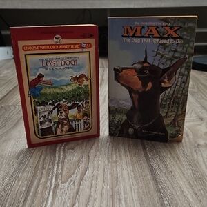 Children's Books " Lost Dog " By R.A. Montgomery & " MAX " By Kyra P. Wayne